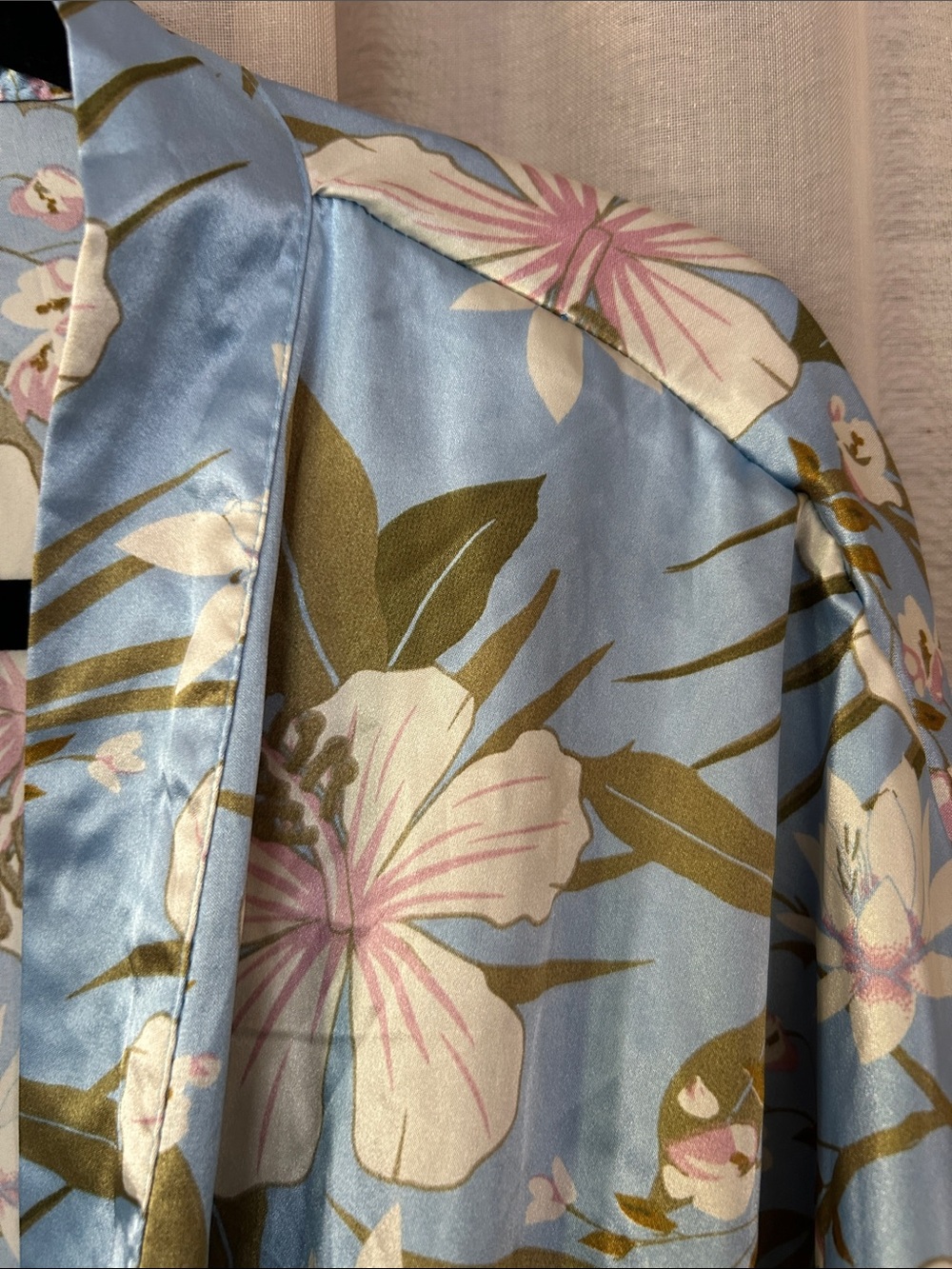 Short robe with tie, xl